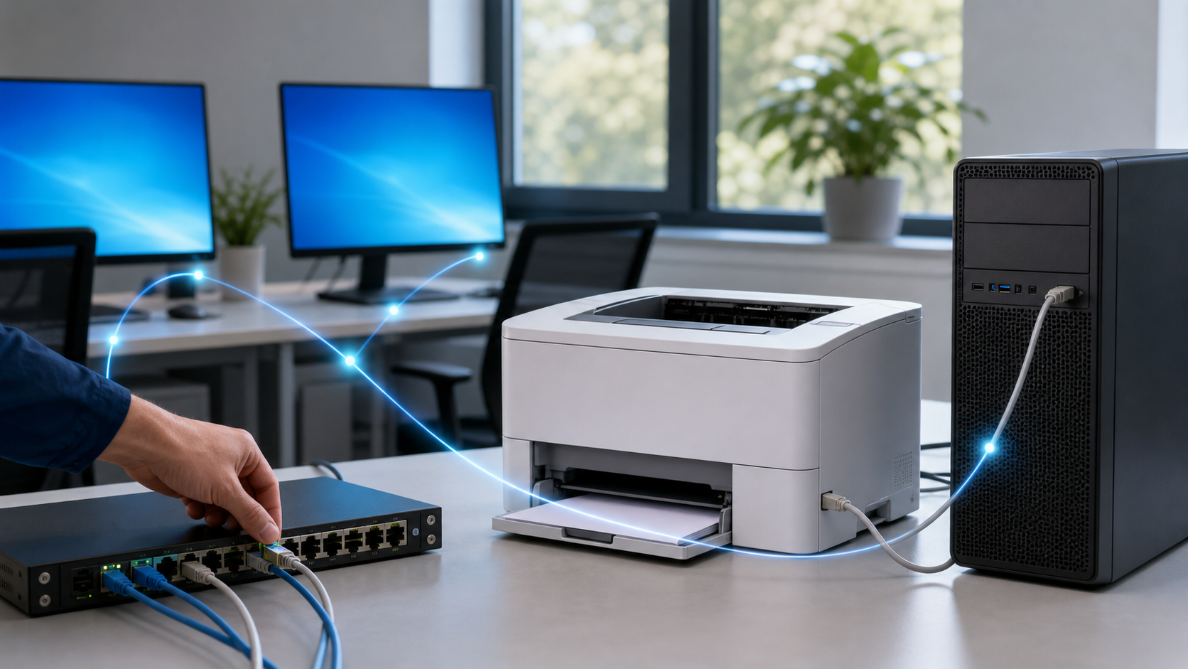 Checklist pengaturan teknis Cara Mengatasi Windows 10/11 Gagal Share Printer di Jaringan LAN