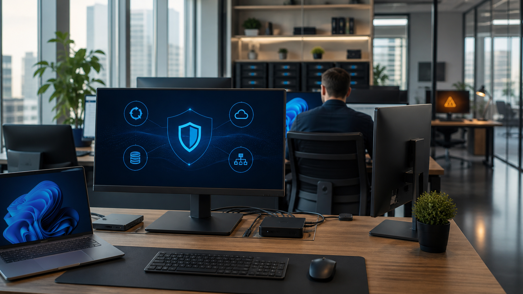 Ringkasan praktik penerapan Menjaga Keamanan dan Stabilitas Workstation Windows di Lingkungan Kantor