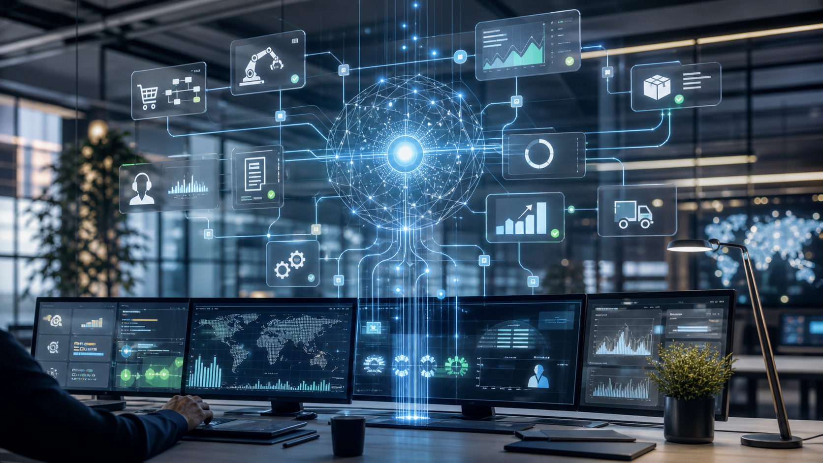 Strategi AI untuk Efisiensi Operasional Bisnis