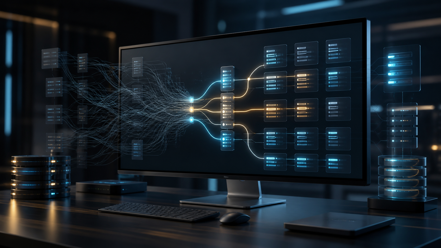 Ilustrasi konsep utama Tips Optimasi Laravel untuk Dashboard Admin dan CMS