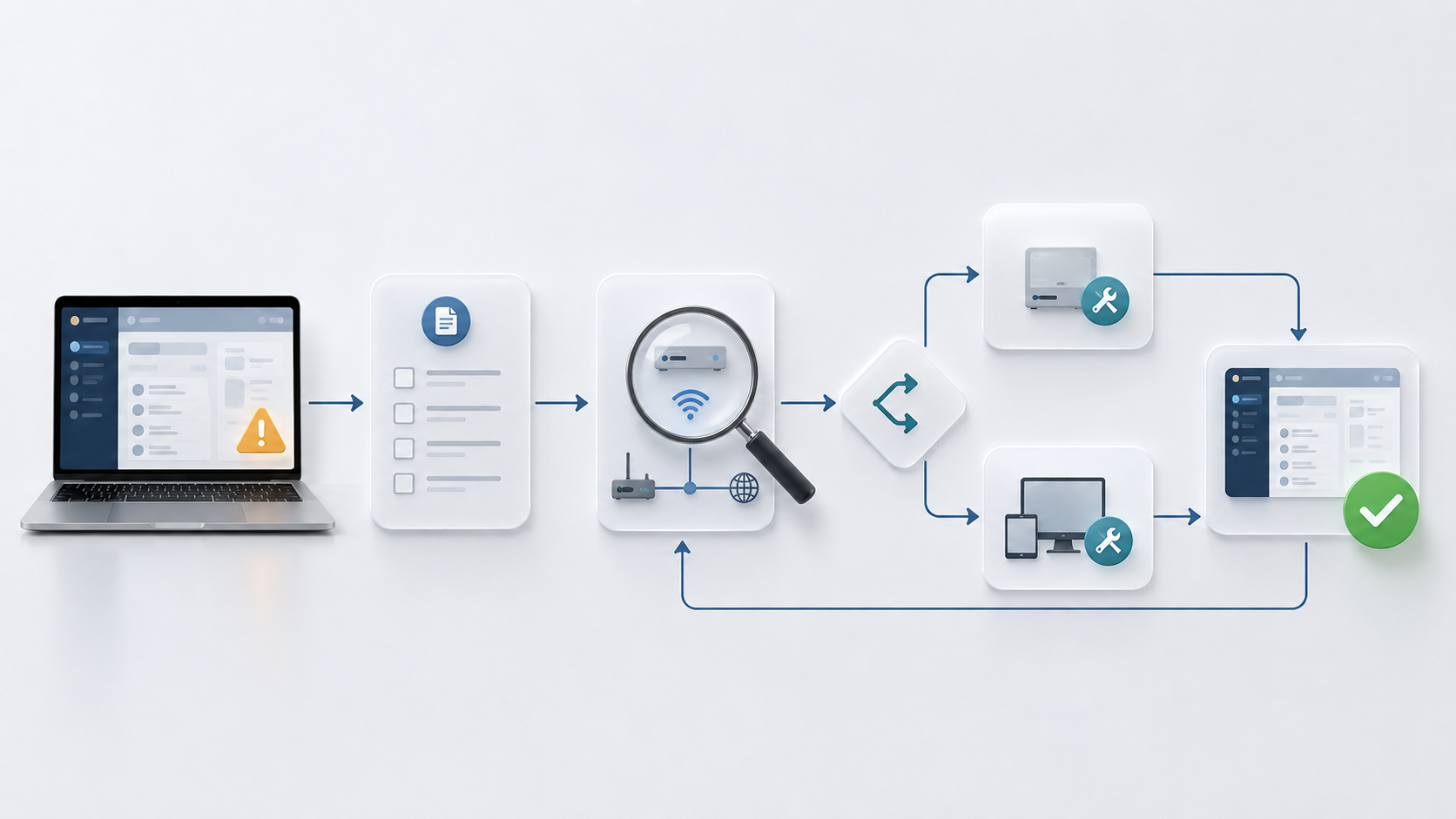 Diagram alur troubleshooting Tutorial Membuat Alur Troubleshooting dari Gejala sampai Solved - Edisi 20260908